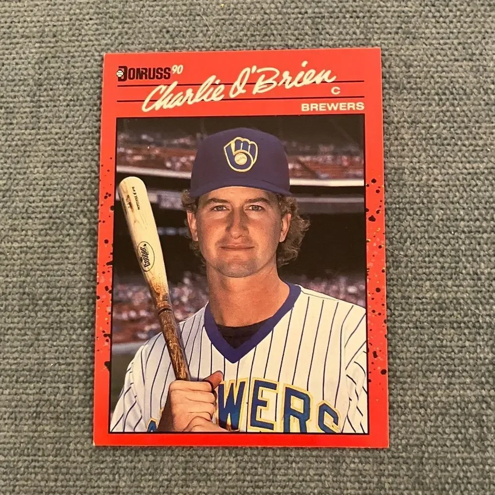 1990 Donruss Milwaukee Brewers Baseball Card Trading Card